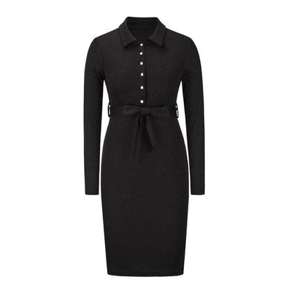 Dressbetty - Bandage Sweater Dress