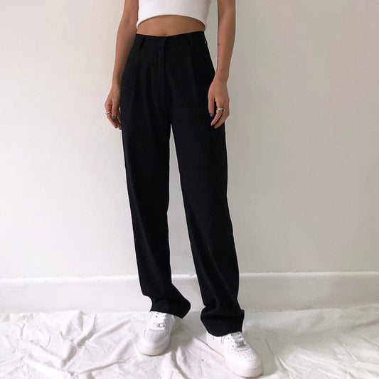 Straight Suit Pants