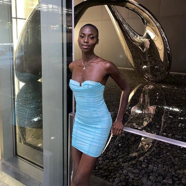 Strapless Bodycon Midi Dress
