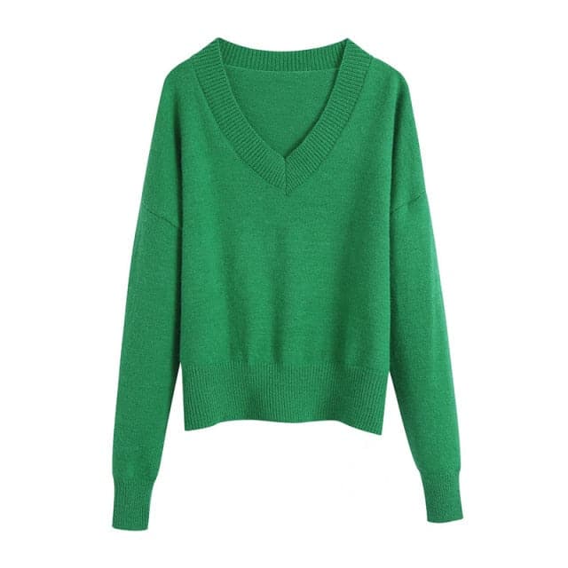 Dressbetty - Loose Long Sleeve Soft Sweaters