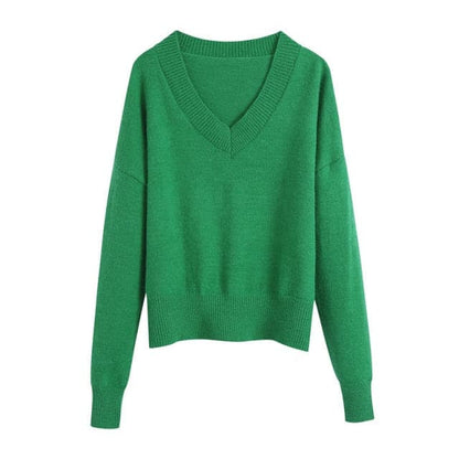 Dressbetty - Loose Long Sleeve Soft Sweaters