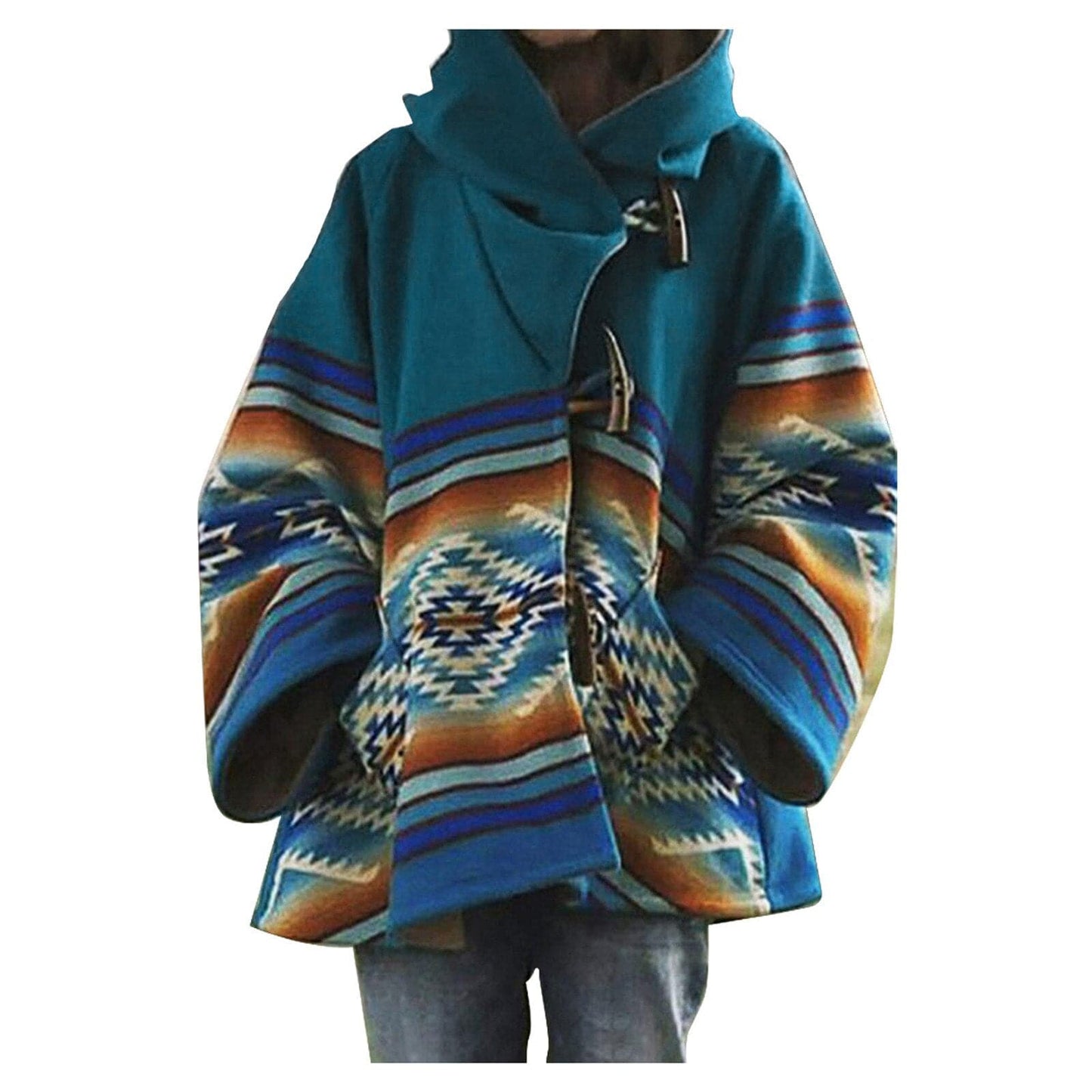 Retro Printed Long Sleeve Sweatshirts Hoodies