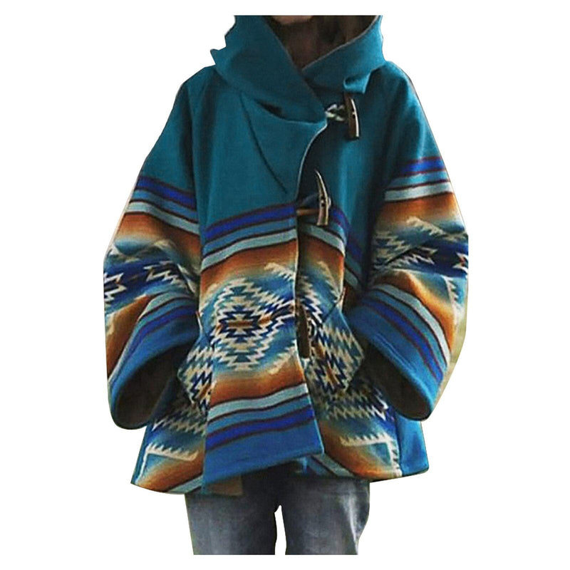 Retro Printed Long Sleeve Sweatshirts Hoodies