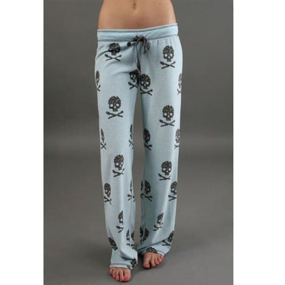 Skull Printed Bread Pants