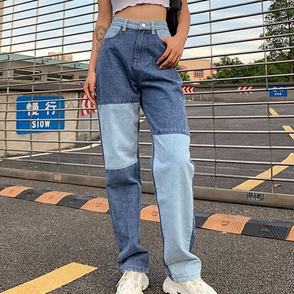 Summer Trousers Jeans Wild Straight Slim Long Pants for Spring Autumn Pantalon