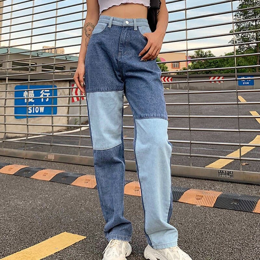 Summer Trousers Jeans Wild Straight Slim Long Pants for Spring Autumn Pantalon