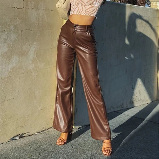 Pu Faux Leather Pants Leggings