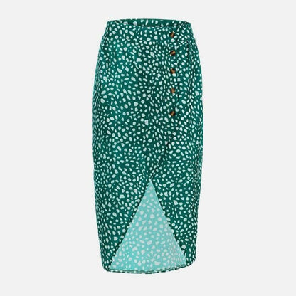 Summer Side Slit Skirts