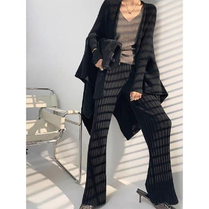 Dressbetty - Pants New Knitted Wide-leg Pants