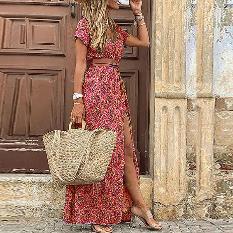 Lucila - Eccentric Maxi Dress