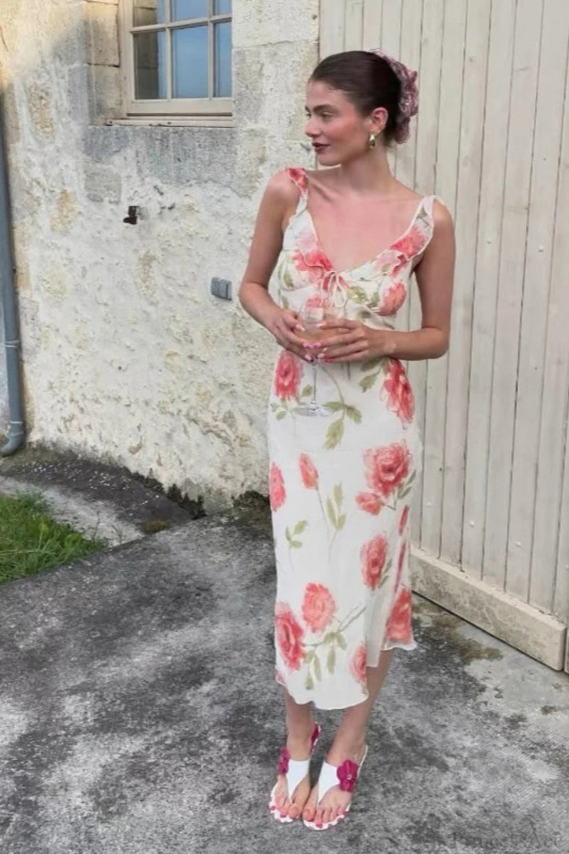 Romantic Cami Maxi Dress