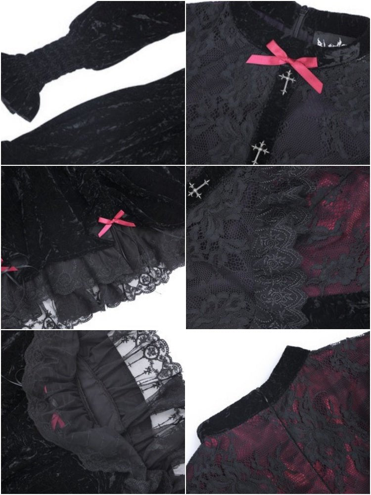 Gothic Lolita Velvet Dress