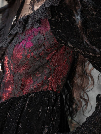 Gothic Lolita Velvet Dress