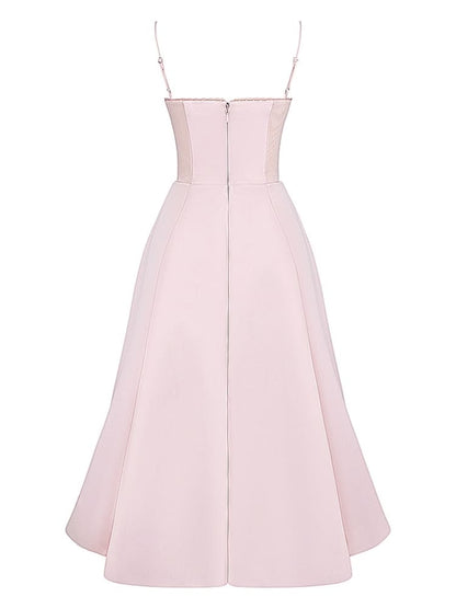 Ballerina Pink Midi Dress