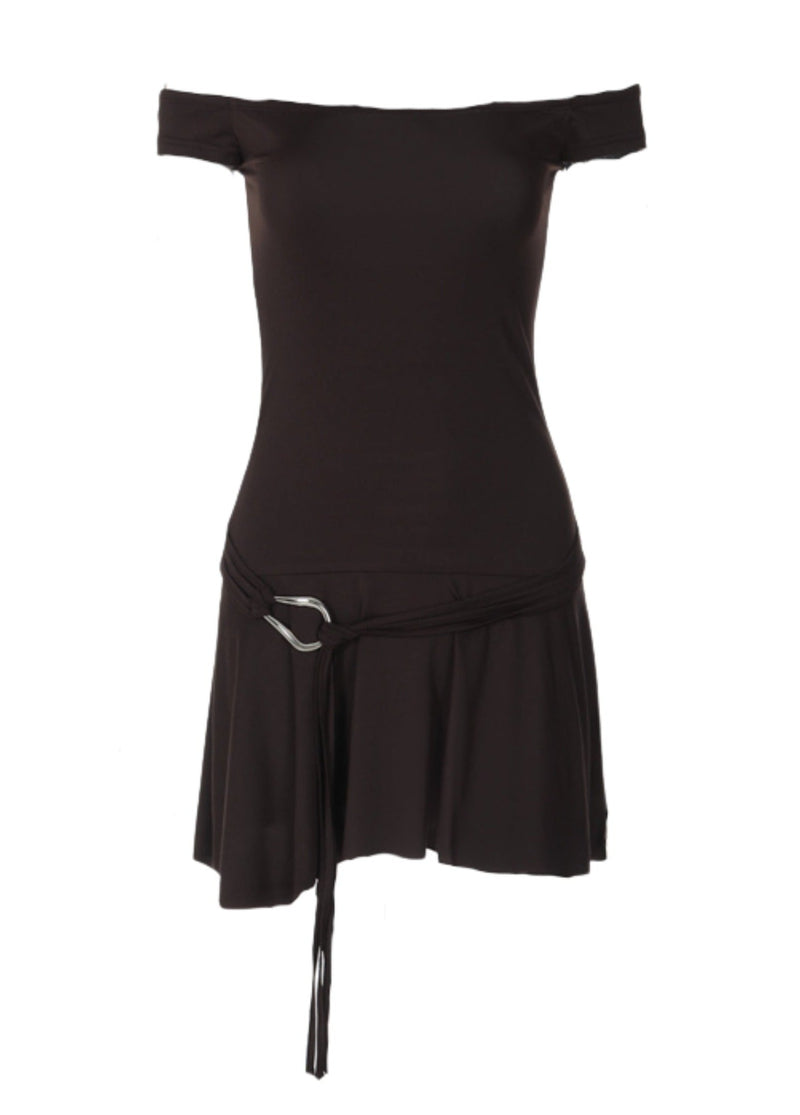 Blessin Off Shoulder Mini Dress
