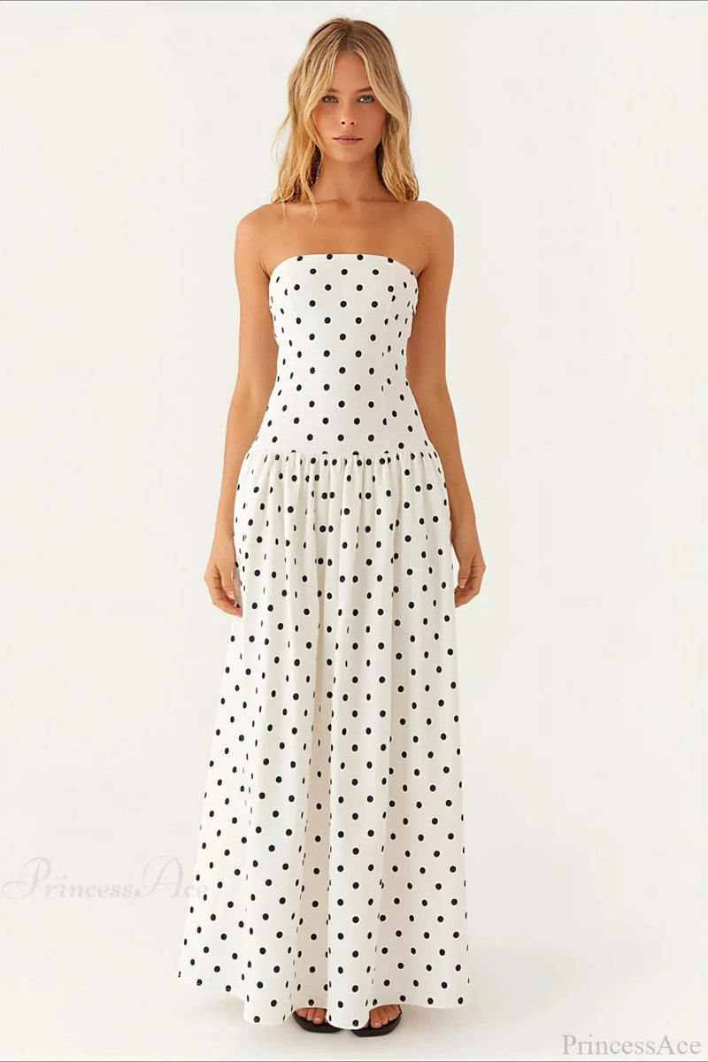 Strapless Maxi Dress