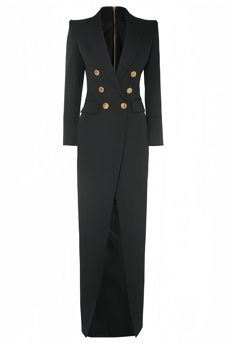 Ifuru Back Zip Suit Maxi Dress