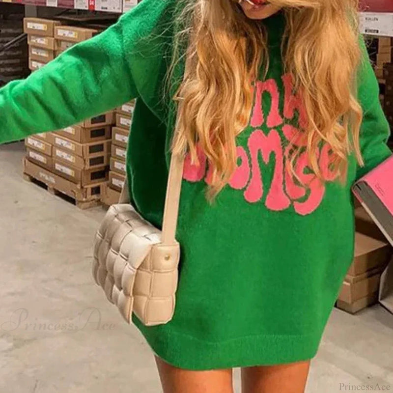 Simple Warm Thick Autumn Winter Knit Elastic Jumper Christmas Sweater