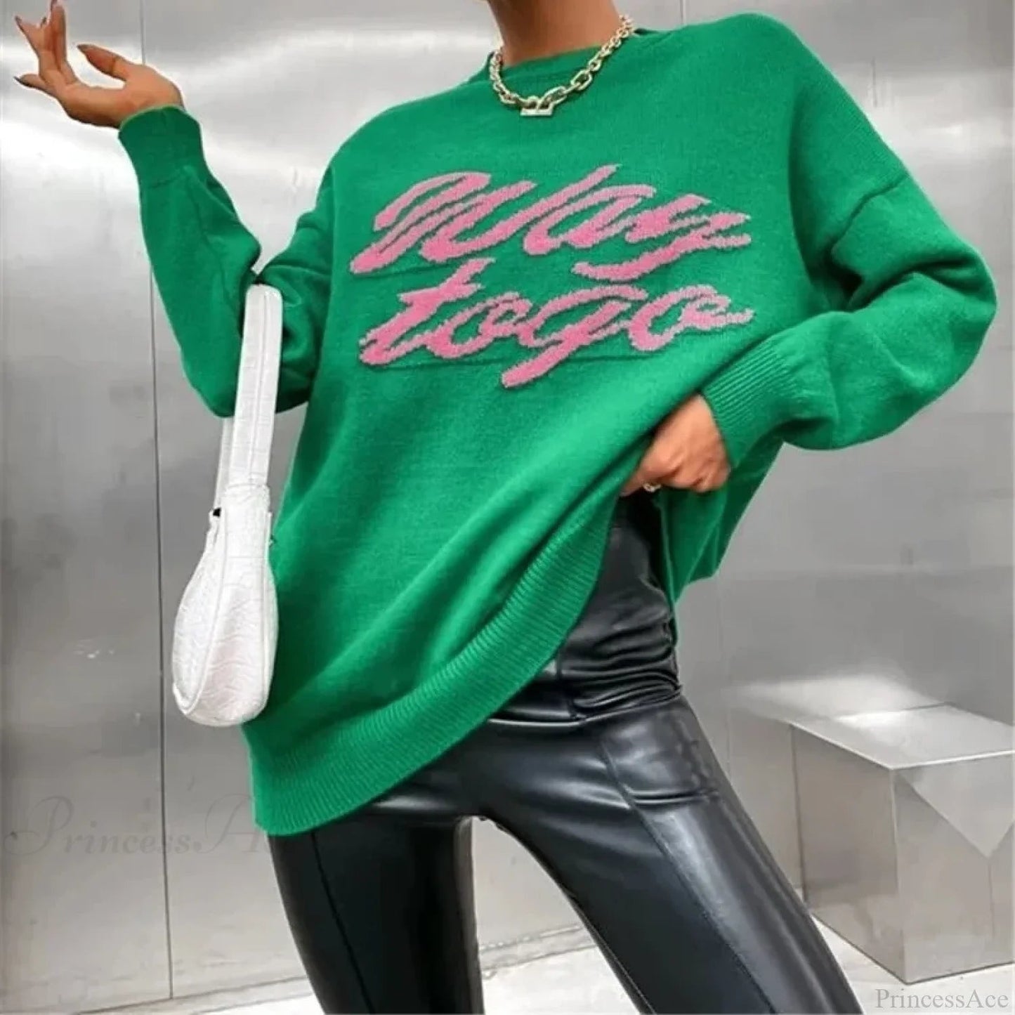 Simple Warm Thick Autumn Winter Knit Elastic Jumper Christmas Sweater