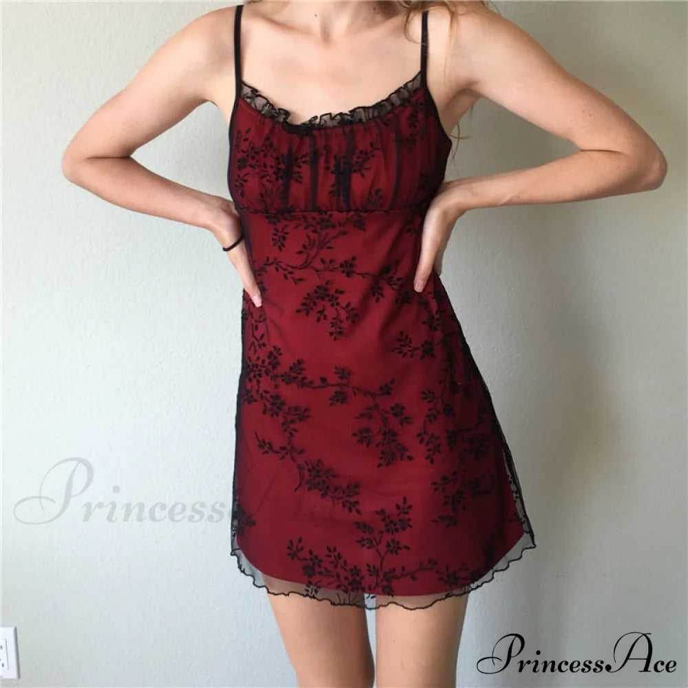 Spaghetti Strap Slim Mini Dress