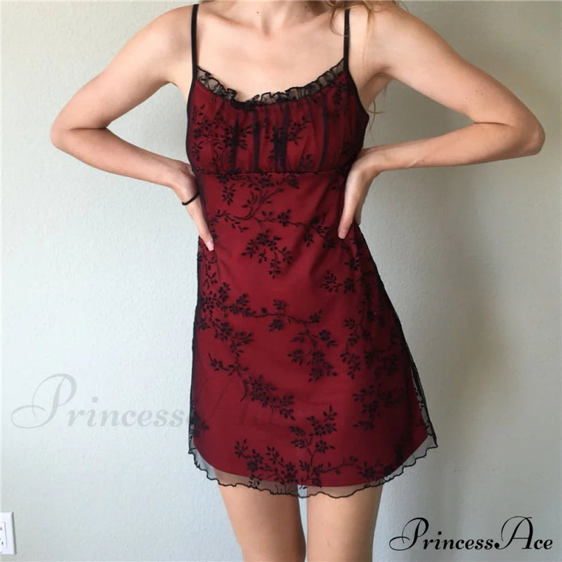 Spaghetti Strap Slim Mini Dress