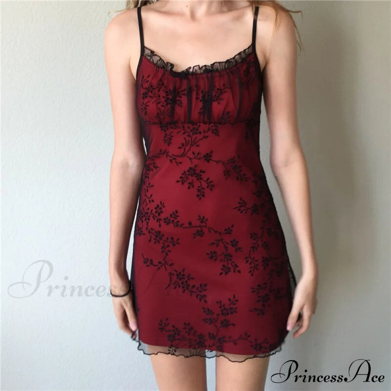 Spaghetti Strap Slim Mini Dress