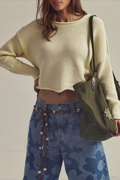 Crewneck Long Sleeve Sweater