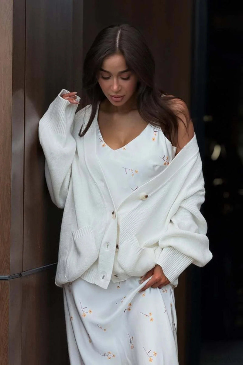 Minimalist Sheer Long Sleeve Sweater