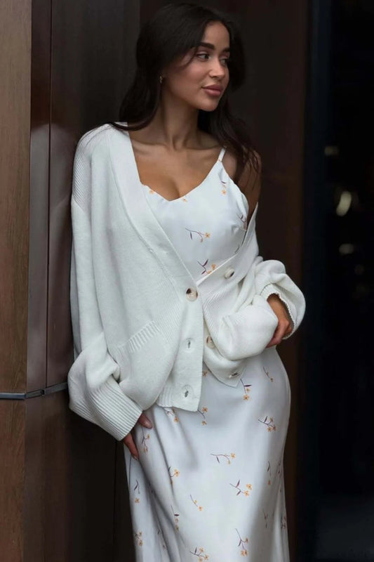 Minimalist Sheer Long Sleeve Sweater