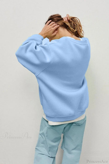 Oversize Relaxed Pullover Sweatshirts