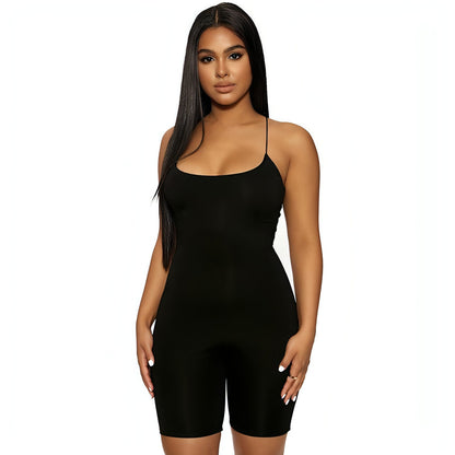 Spaghetti Strap Sleeveless Romper