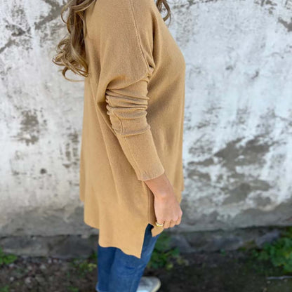 Serena - Soft Long-sleeve Knit Blouse