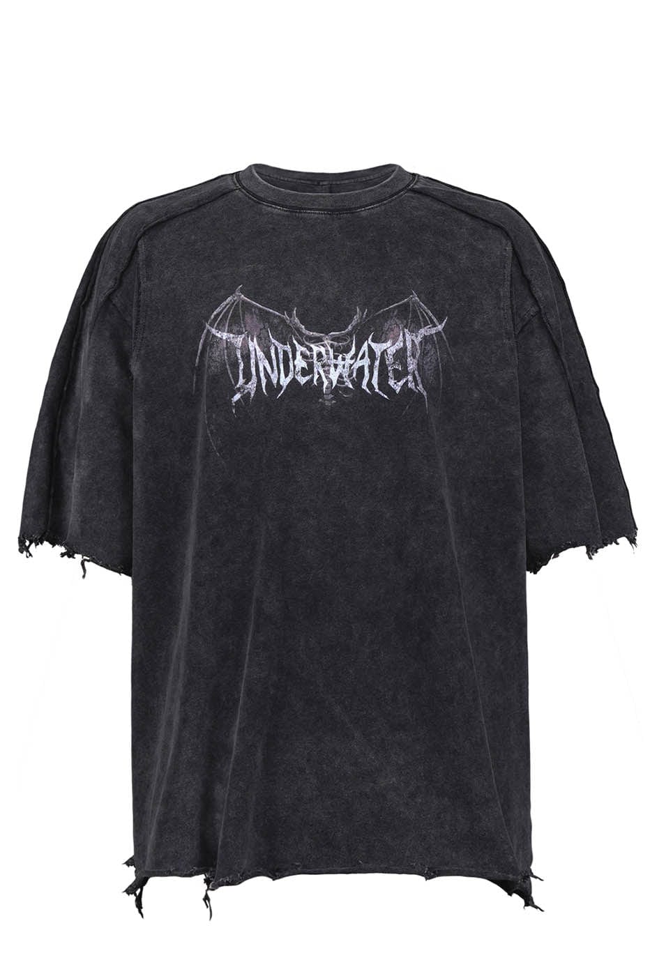Raw Edge Gothic Washed T-shirt