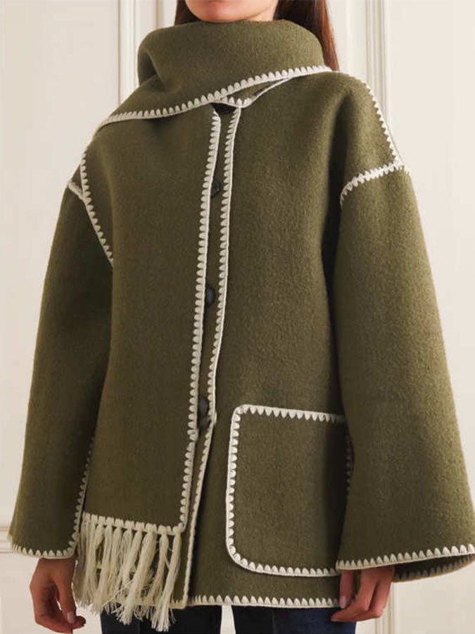 Scarf Tassel Coats
