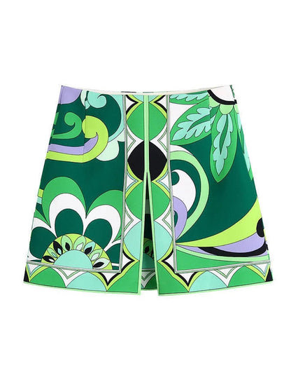 Printed Long Sleeves Shirts and Pants Sets