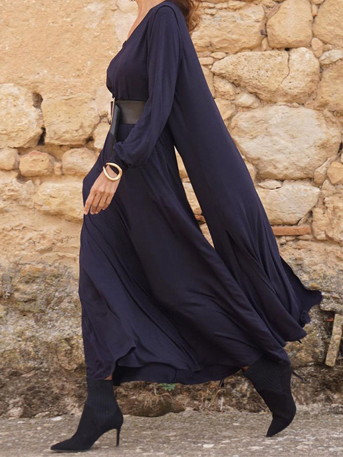 V Neck Top & Cardigan & Pants 3 Pieces Sets With Belt