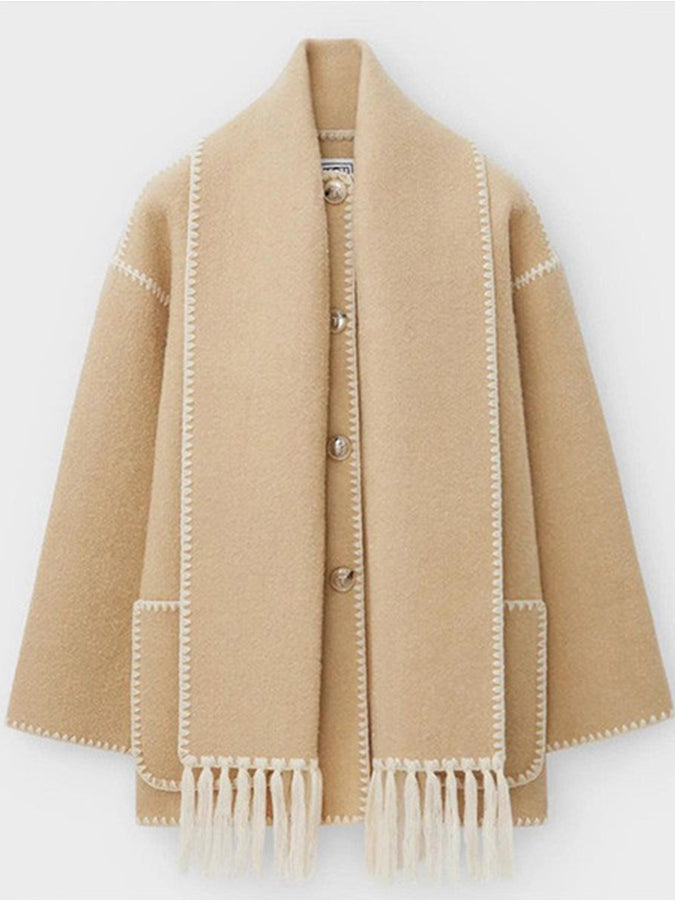 Scarf Tassel Coats