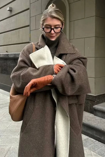 Double Faced Wool Coat