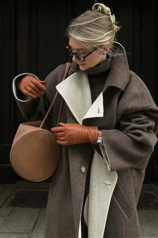 Double Faced Wool Coat