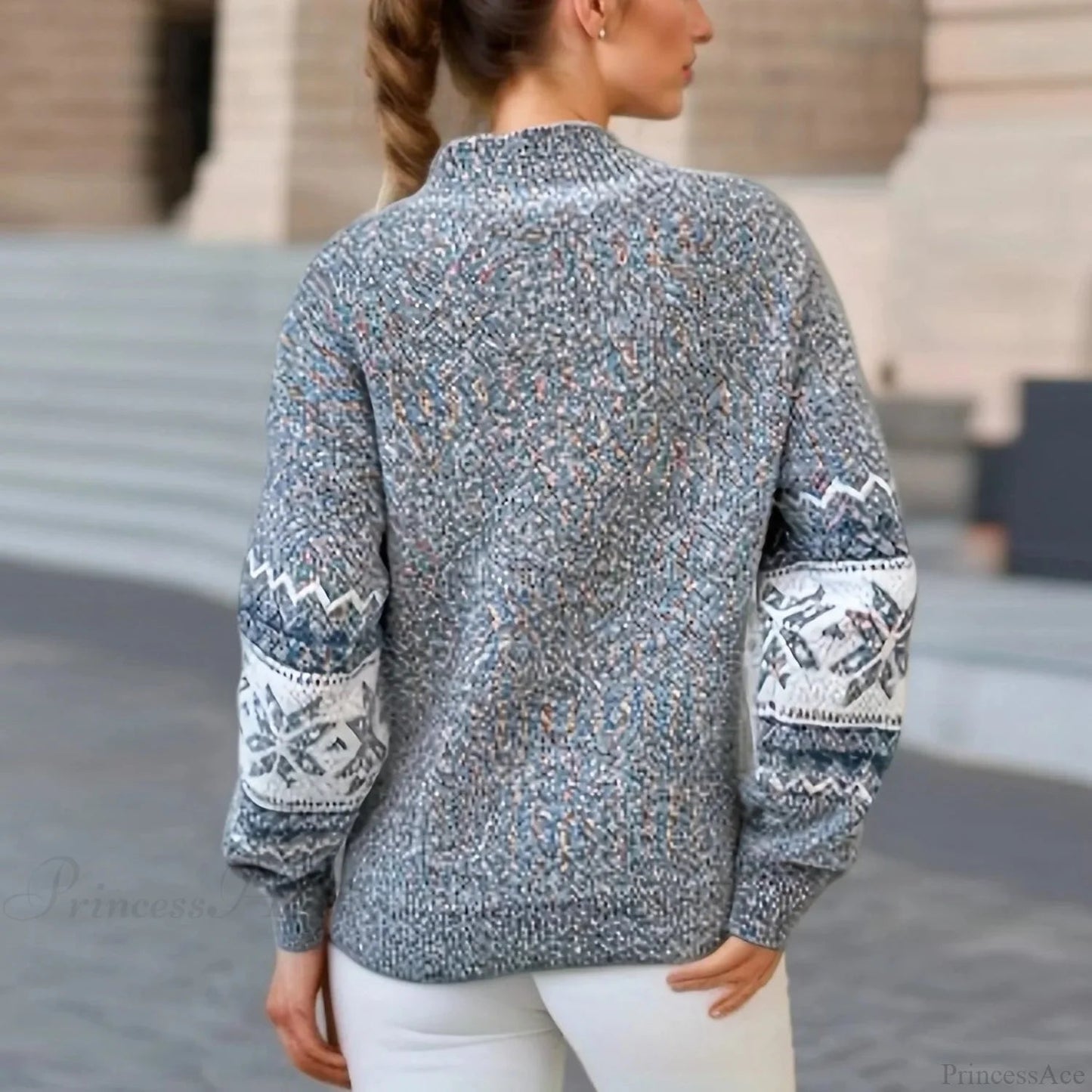 Red Knitted Christmas Sweater