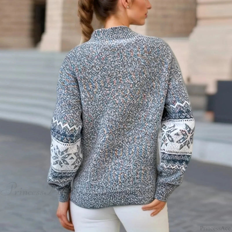Red Knitted Christmas Sweater