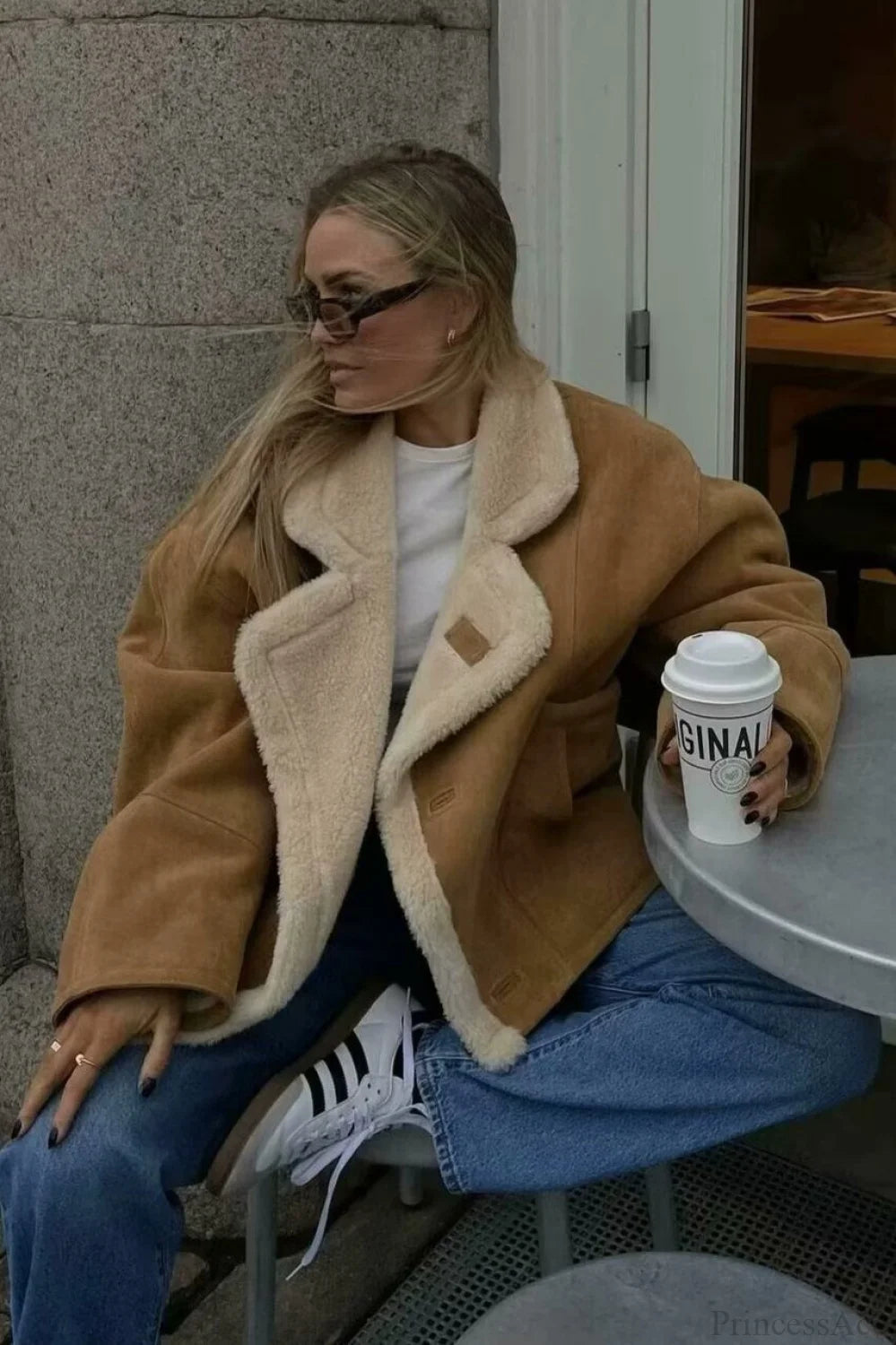 Sherpa Loose Warm Coat