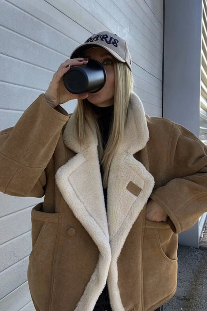 Sherpa Loose Warm Coat