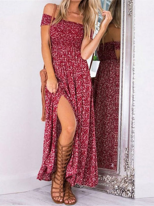 Ditsy Maxi Dress