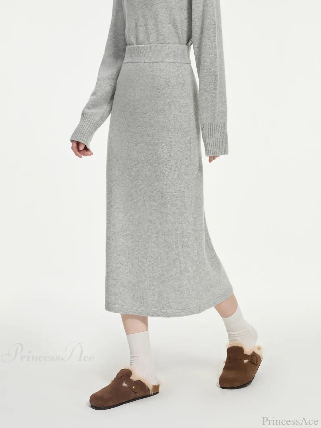 Gray Skirt