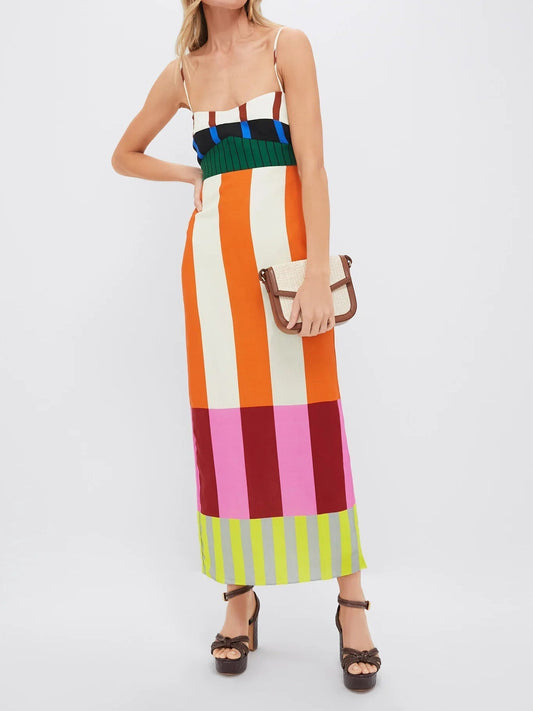 Julieta - Sienna Bloom Tiered Maxi Dress
