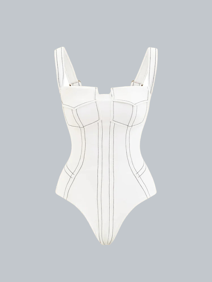 Pocket One Piece Swimsuit and Pants