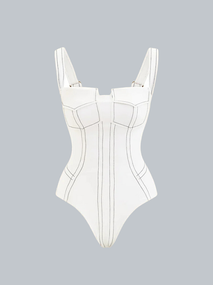 Pocket One Piece Swimsuit and Pants